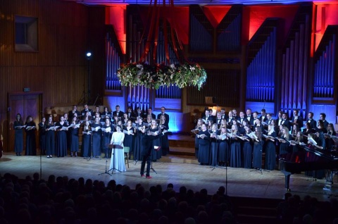 Bóg się rodzi koncert kolęd chóru UKW w Bydgoszczy