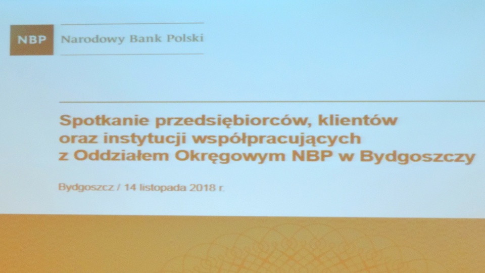 Spotkanie przedstawicieli Narodowego Banku Polskiego z przedsiębiorcami odbyło się w bydgoskim hotelu City. Fot. Lech Przybyliński