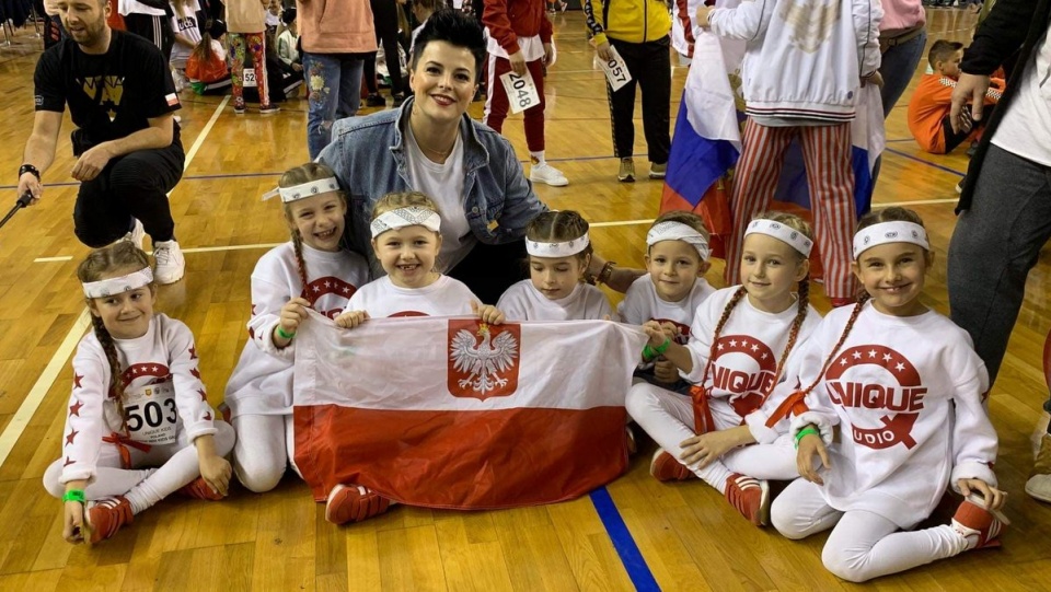 Katarzyna Bień i jej mali mistrzowie świata - grupa Unique Kids/fot. materiały prywatne