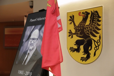 Deklaracja sejmiku woj. pomorskiego ku czci prezydenta Gdańska