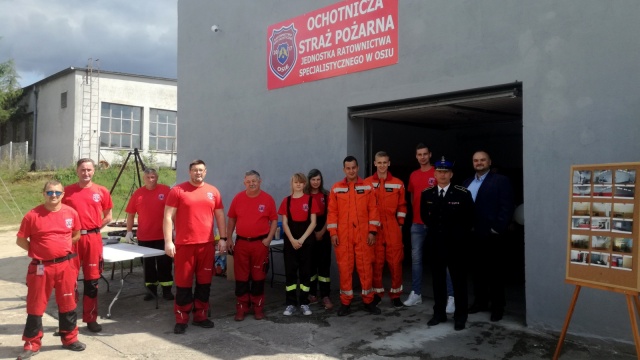 Nowa remiza dla strażaków ochotników z JRS Osie. Wyremontowana i oficjalnie otwarta