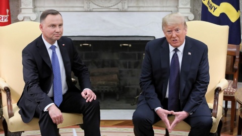 Trump i Duda: relacje polsko-amerykańskie nigdy nie były lepsze