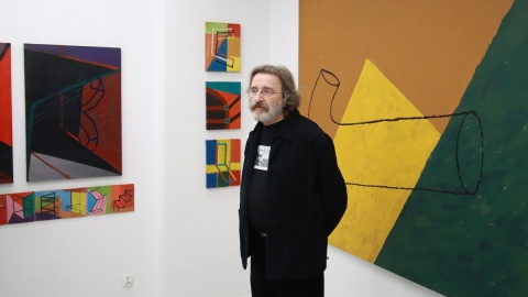 Stanisław Stasiulewicz zrobił Skok na ściankę Mózgu. Wystawa w bydgoskim klubie [wideo]